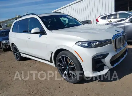 BMW X7 2019 vin 5UXCX4C59KLS37075 from auto auction Iaai