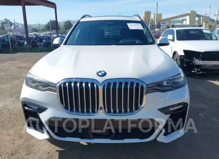 BMW X7 2019 vin 5UXCX4C59KLS37075 from auto auction Iaai