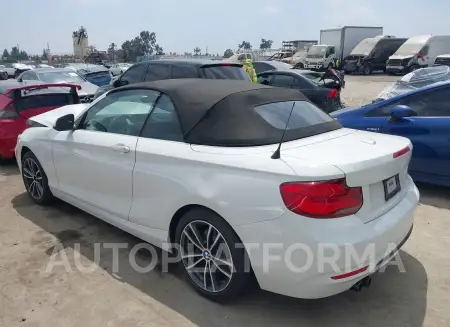 BMW 230I 2018 vin WBA2M7C57JVD51893 from auto auction Iaai