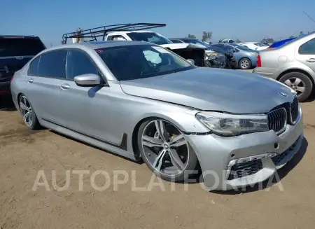 BMW 740I 2018 vin WBA7E2C52JB216292 from auto auction Iaai