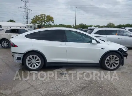 TESLA MODEL X 2018 vin 5YJXCAE2XJF138153 from auto auction Iaai