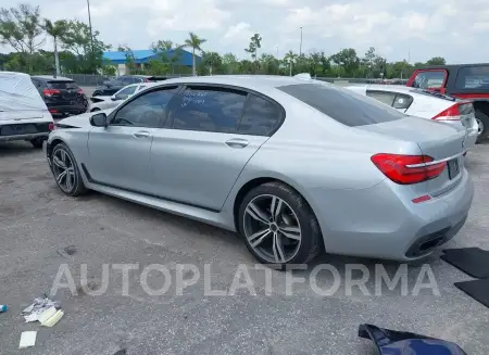 BMW 750I 2016 vin WBA7F0C50GGM20375 from auto auction Iaai