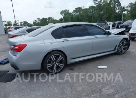 BMW 750I 2016 vin WBA7F0C50GGM20375 from auto auction Iaai