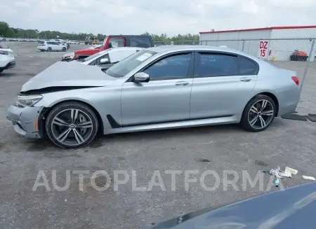 BMW 750I 2016 vin WBA7F0C50GGM20375 from auto auction Iaai