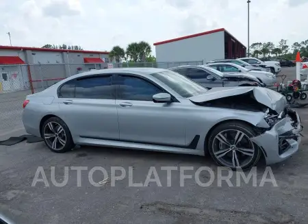 BMW 750I 2016 vin WBA7F0C50GGM20375 from auto auction Iaai