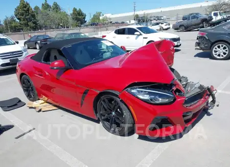 BMW Z4 2019 vin WBAHF3C5XKWW21544 from auto auction Iaai