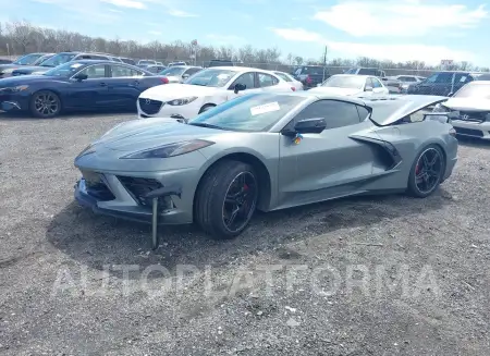 CHEVROLET CORVETTE STINGRAY 2022 vin 1G1YC2D4XN5105098 from auto auction Iaai