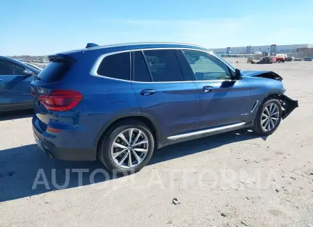 BMW X3 2018 vin 5UXTR9C51JLC83329 from auto auction Iaai