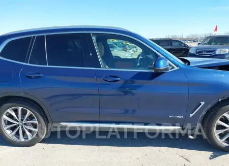 BMW X3 2018 vin 5UXTR9C51JLC83329 from auto auction Iaai