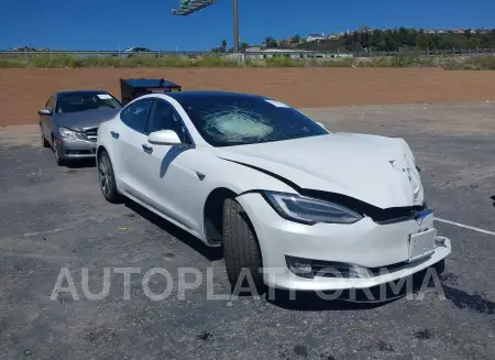 Tesla Model S 2020 2020 vin 5YJSA1E23LF416040 from auto auction Iaai