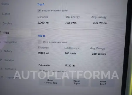 TESLA MODEL X 2017 vin 5YJXCBE26HF041371 from auto auction Iaai