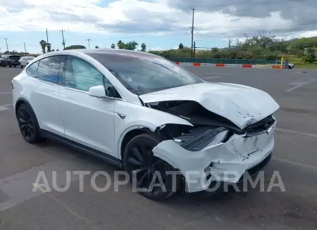 Tesla Model X 2017 2017 vin 5YJXCBE26HF041371 from auto auction Iaai