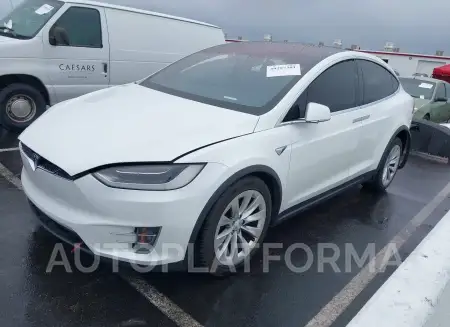 TESLA MODEL X 2017 vin 5YJXCDE28HF076778 from auto auction Iaai