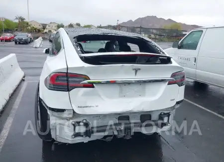 TESLA MODEL X 2017 vin 5YJXCDE28HF076778 from auto auction Iaai