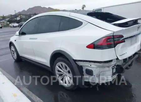 TESLA MODEL X 2017 vin 5YJXCDE28HF076778 from auto auction Iaai