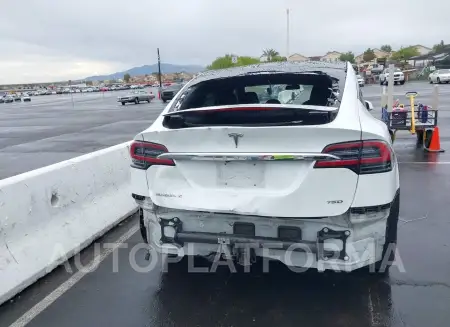 TESLA MODEL X 2017 vin 5YJXCDE28HF076778 from auto auction Iaai