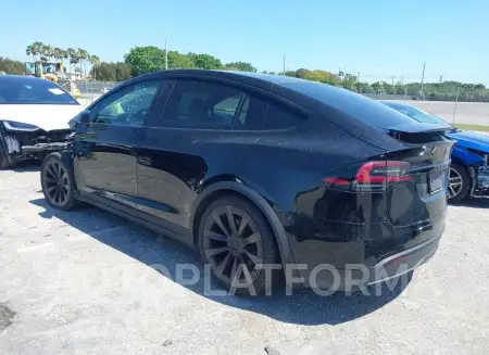 TESLA MODEL X 2022 vin 7SAXCBE54NF351852 from auto auction Iaai