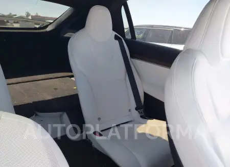 TESLA MODEL X 2022 vin 7SAXCBE54NF351852 from auto auction Iaai