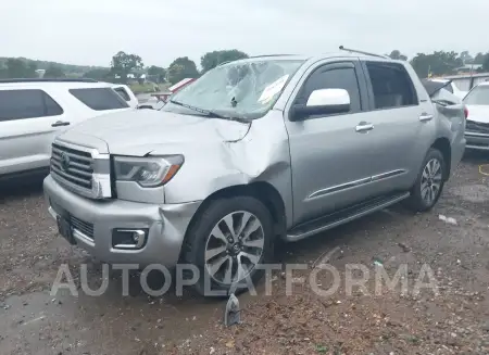 TOYOTA SEQUOIA 2018 vin 5TDJY5G1XJS156540 from auto auction Iaai