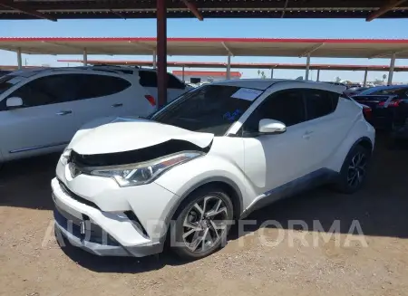 TOYOTA C-HR 2018 vin NMTKHMBX1JR019723 from auto auction Iaai