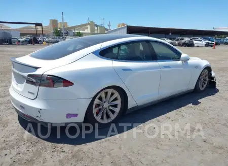 TESLA MODEL S 2015 vin 5YJSA1H22FFP73516 from auto auction Iaai