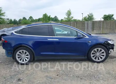 TESLA MODEL X 2018 vin 5YJXCBE21JF140167 from auto auction Iaai