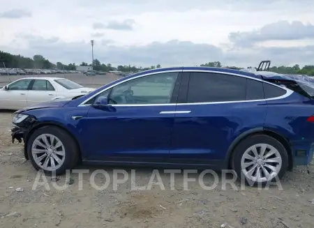 TESLA MODEL X 2018 vin 5YJXCBE21JF140167 from auto auction Iaai