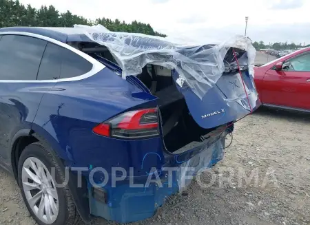 TESLA MODEL X 2018 vin 5YJXCBE21JF140167 from auto auction Iaai