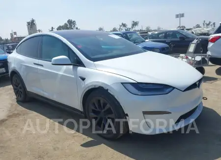 Tesla Model X 2022 2022 vin 7SAXCAE58NF360080 from auto auction Iaai