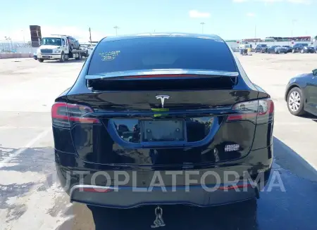 TESLA MODEL X 2022 vin 7SAXCBE6XNF350651 from auto auction Iaai