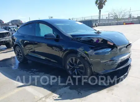 TESLA MODEL X 2022 vin 7SAXCBE6XNF350651 from auto auction Iaai