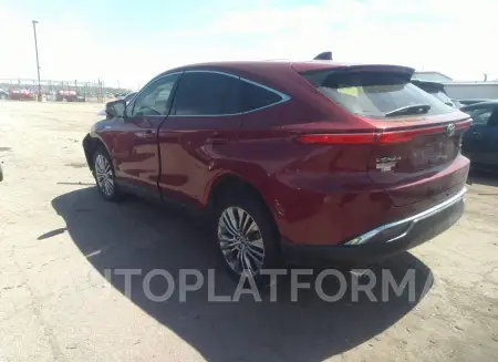 TOYOTA VENZA 2021 vin JTEAAAAH3MJ073550 from auto auction Iaai