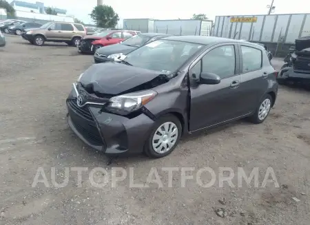 TOYOTA YARIS 2016 vin VNKKTUD30GA062134 from auto auction Iaai