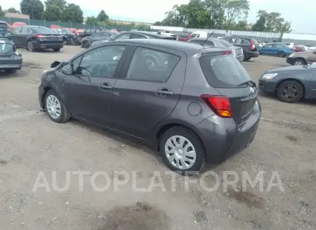 TOYOTA YARIS 2016 vin VNKKTUD30GA062134 from auto auction Iaai