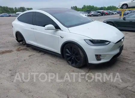 Tesla Model X 2020 2020 vin 5YJXCAE24LF240096 from auto auction Iaai