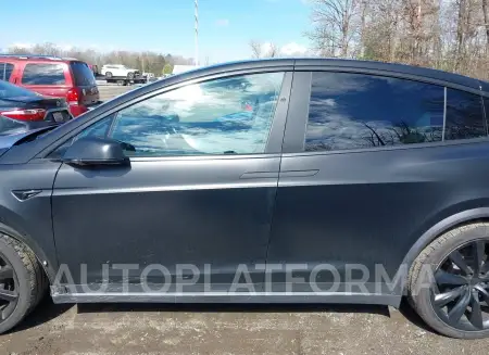 TESLA MODEL X 2021 vin 5YJXCBE27MF319625 from auto auction Iaai