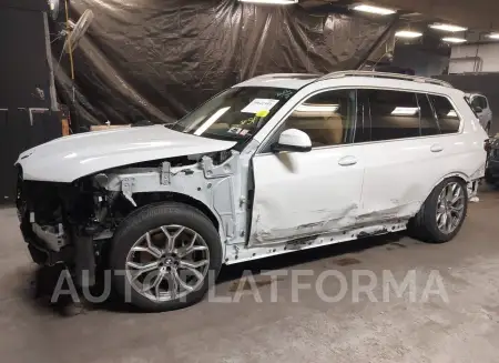 BMW X7 2024 vin 5UX23EM07R9T27607 from auto auction Iaai