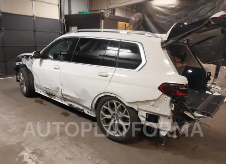 BMW X7 2024 vin 5UX23EM07R9T27607 from auto auction Iaai