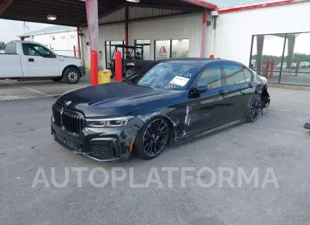 BMW 740I 2020 vin WBA7T2C02LGF96897 from auto auction Iaai