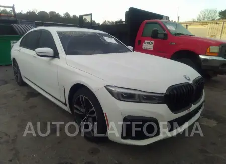 BMW 750I 2022 2022 vin WBA7U2C03NCH40559 from auto auction Iaai