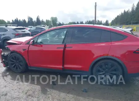 TESLA MODEL X 2022 vin 7SAXCAE53NF344367 from auto auction Iaai