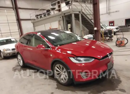 Tesla Model X 2018 2018 vin 5YJXCDE2XJF103906 from auto auction Iaai