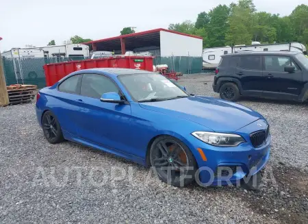 BMW 228I 2015 vin WBA1F5C56FV256983 from auto auction Iaai