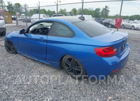 BMW 228I 2015 vin WBA1F5C56FV256983 from auto auction Iaai