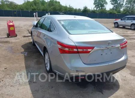 TOYOTA AVALON 2015 vin 4T1BK1EB0FU177602 from auto auction Iaai