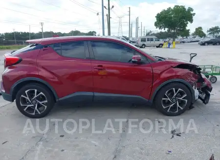 TOYOTA C-HR 2018 vin NMTKHMBX6JR010399 from auto auction Iaai