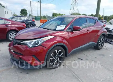 TOYOTA C-HR 2018 vin NMTKHMBX6JR010399 from auto auction Iaai