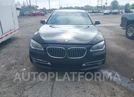 BMW 750I 2015 vin WBAYB6C53FD966025 from auto auction Iaai