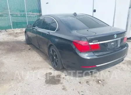 BMW 750I 2015 vin WBAYB6C53FD966025 from auto auction Iaai