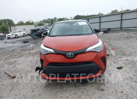 TOYOTA C-HR 2020 vin JTNKHMBX4L1091979 from auto auction Iaai